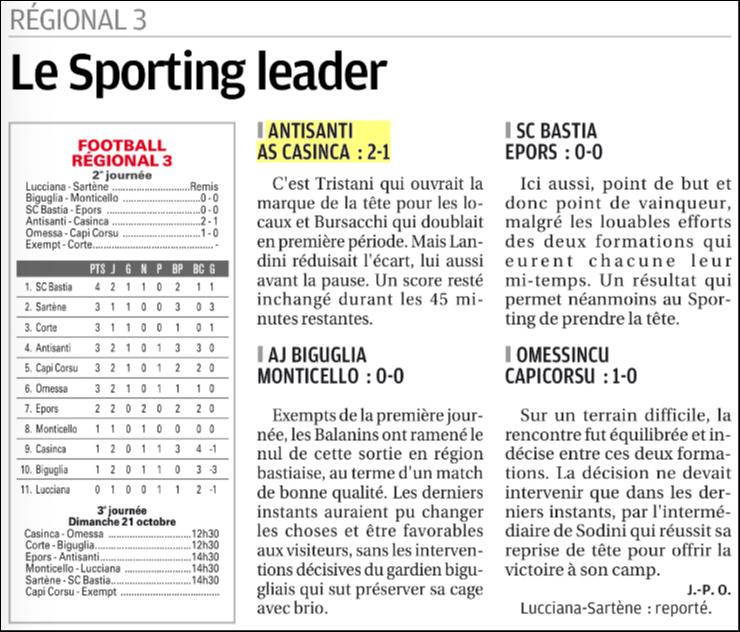 Article CM du 08/10/2018 J2