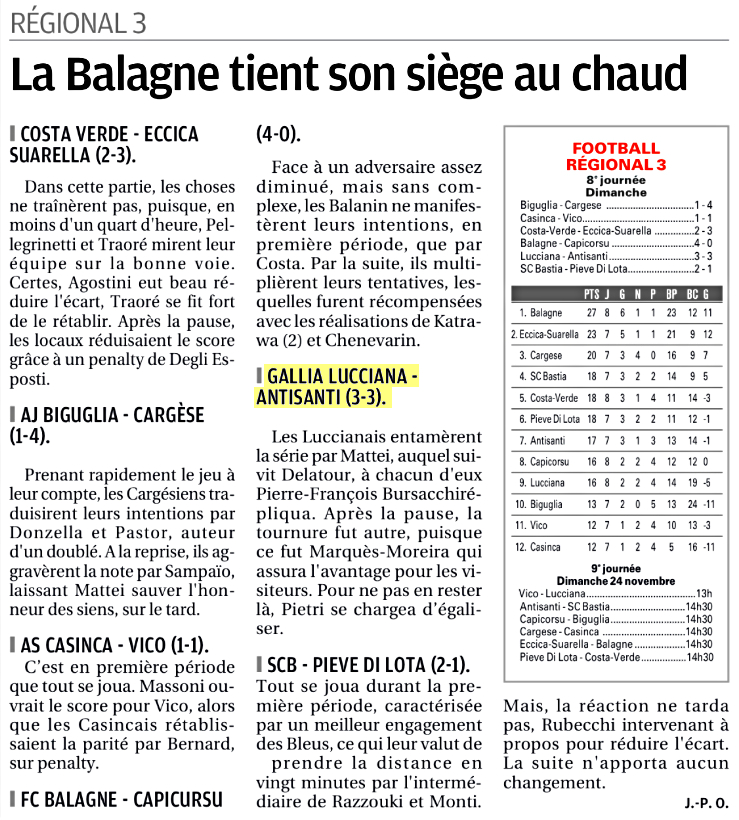 Article CM du 11/11/2019 J8