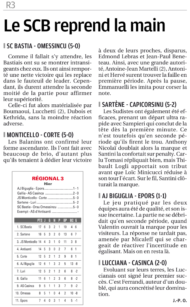 Article CM du 19/11/2018 J6