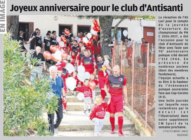 Article CM du 23/09/2016 70 ans