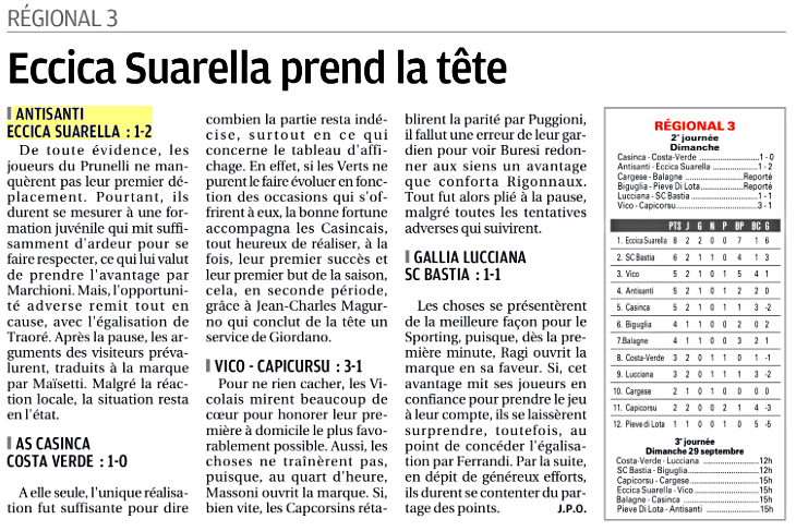 Article CM du 23/09/2019 J2