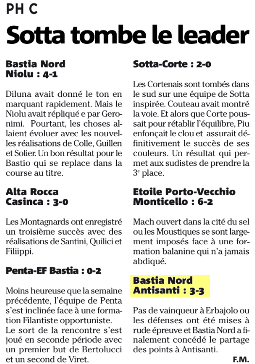 Article CM du 24/02/2015 J14