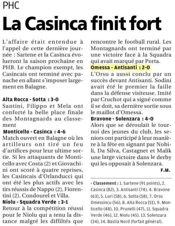 Article CM du 31/05/2016 J26