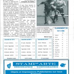 Article Corse Football décembre 95