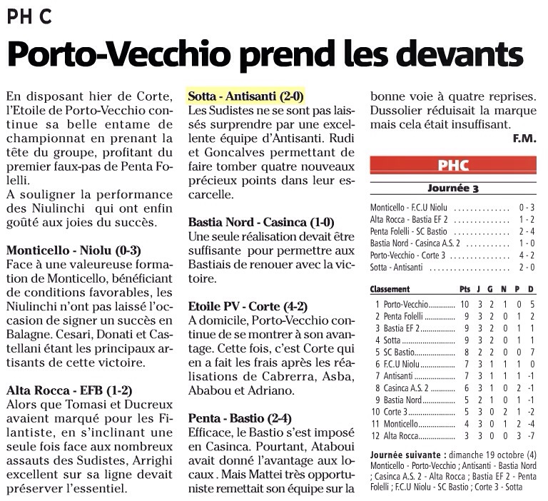 Article CM du 06/10/2014 J3