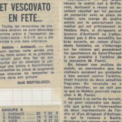 Saison 1973 1974 30 
