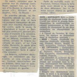 Saison 1973 1974 52 