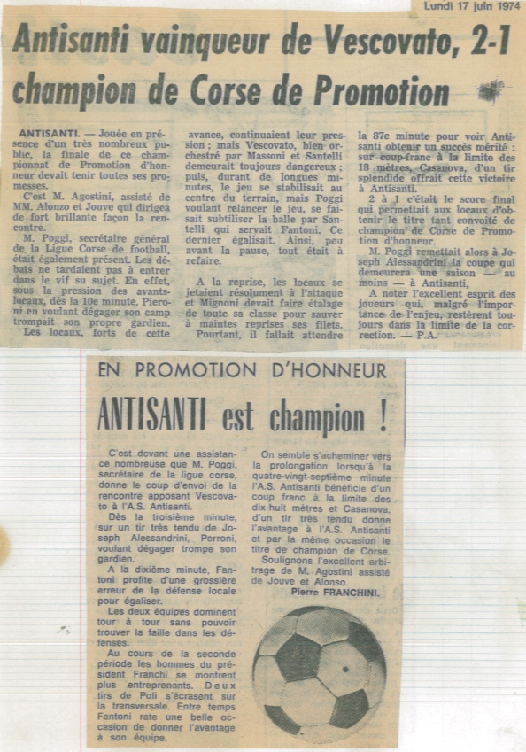 Saison 1973 1974 65