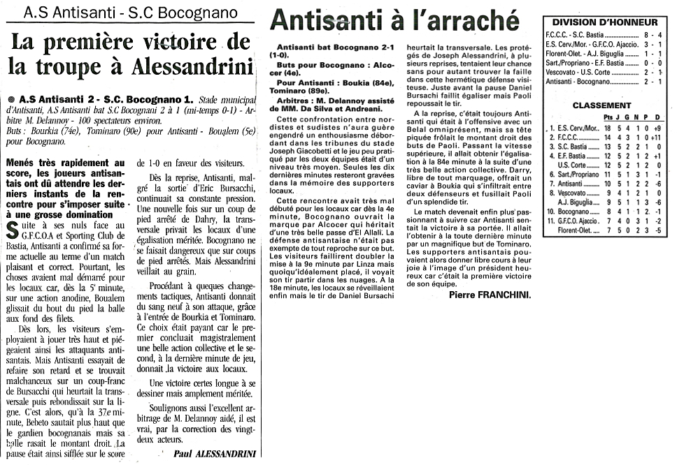 Saison 1997 1998 6