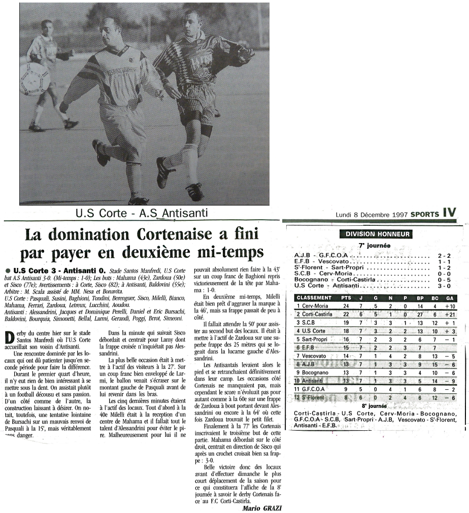 Saison 1997 1998 8