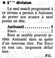 Saison 1998 1999 14 1ere division