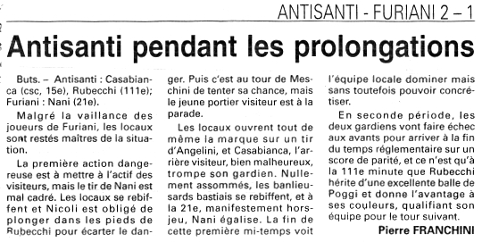 Saison 2000 2001 27 challenge