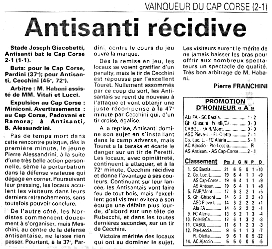Saison 2000 2001 06